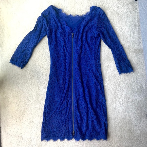 Diane von Furstenberg Lace Zarita Dress - Picture 2 of 7
